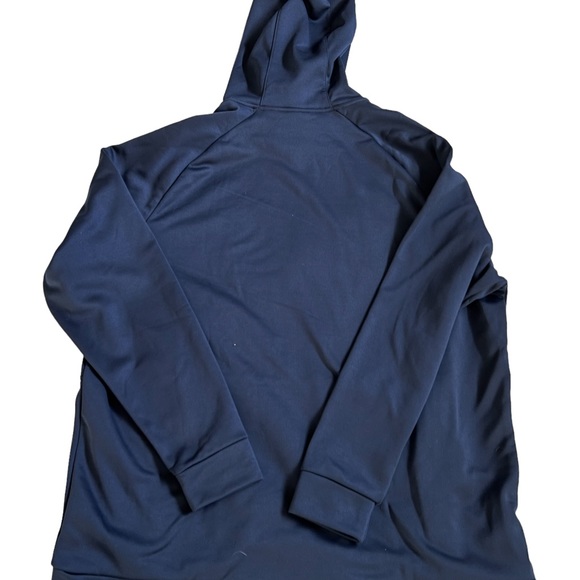 MENS NIKE NAVY BLUE HOODIE - Picture 4 of 4
